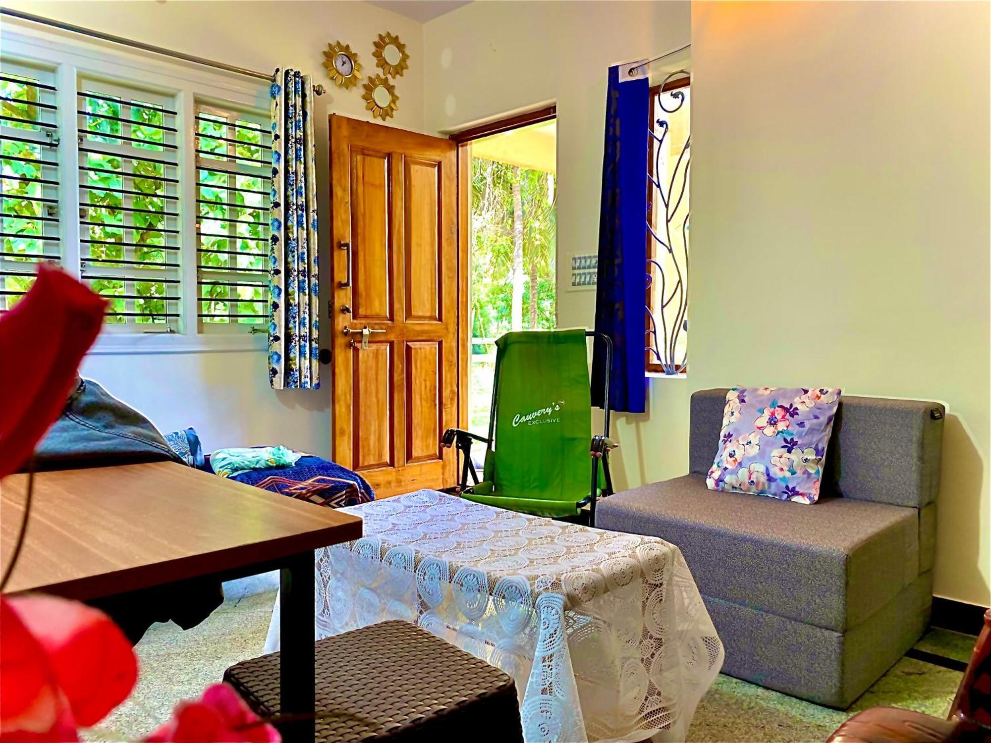 Spacious 2Bhk For Upto 12 Guests , Best For Families & Groups Mysore Eksteriør bilde